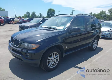 2006 BMW X5 3.0I z USA, uszkodzony, nr VIN 5UXFA135X6LY26171